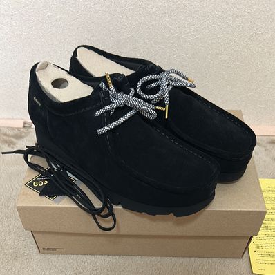 Clarks Wallabee GORE-TEX "Black Suede"