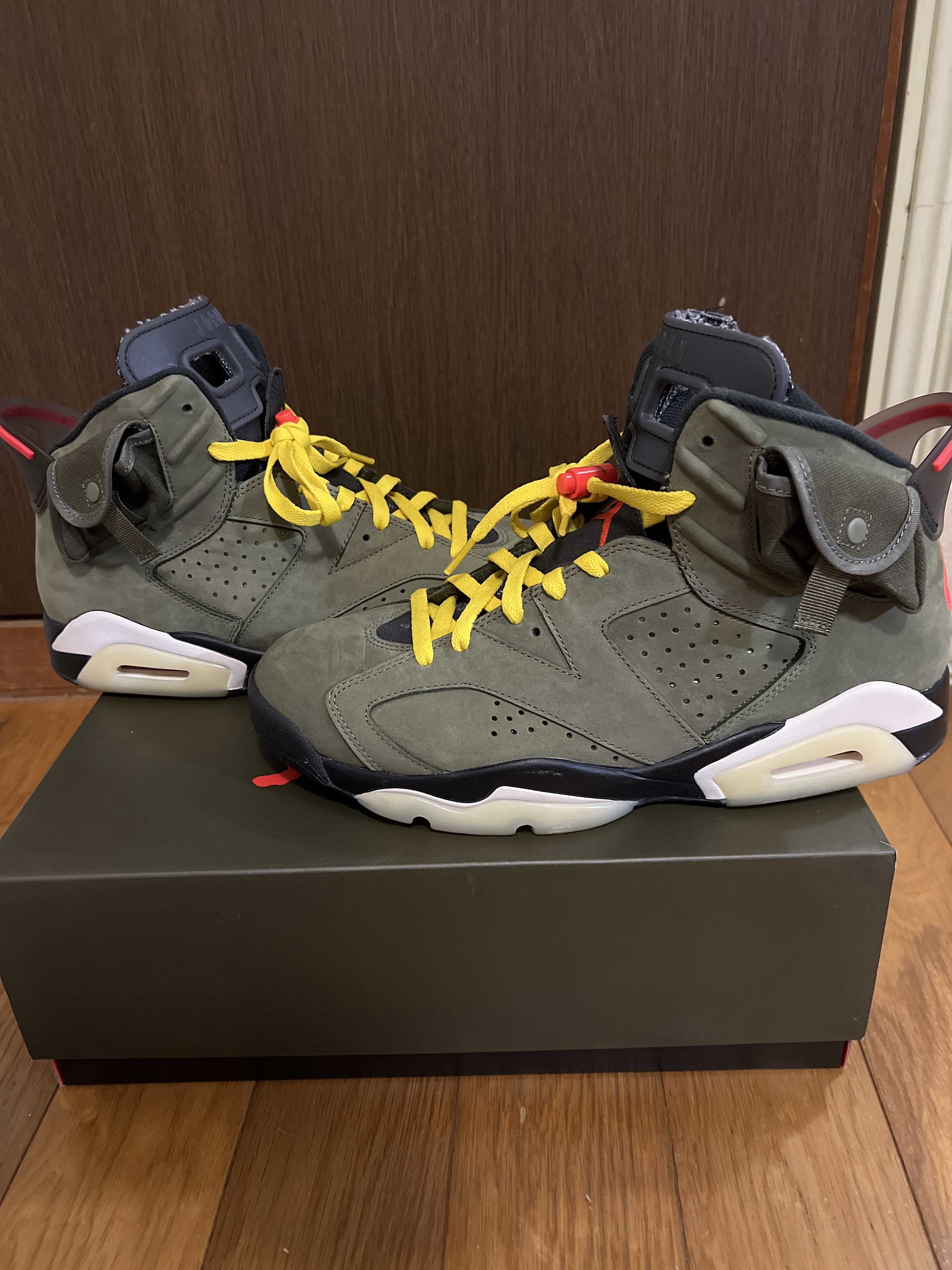 Travis Scott × Nike Air Jordan 6 Retro "Medium Olive"