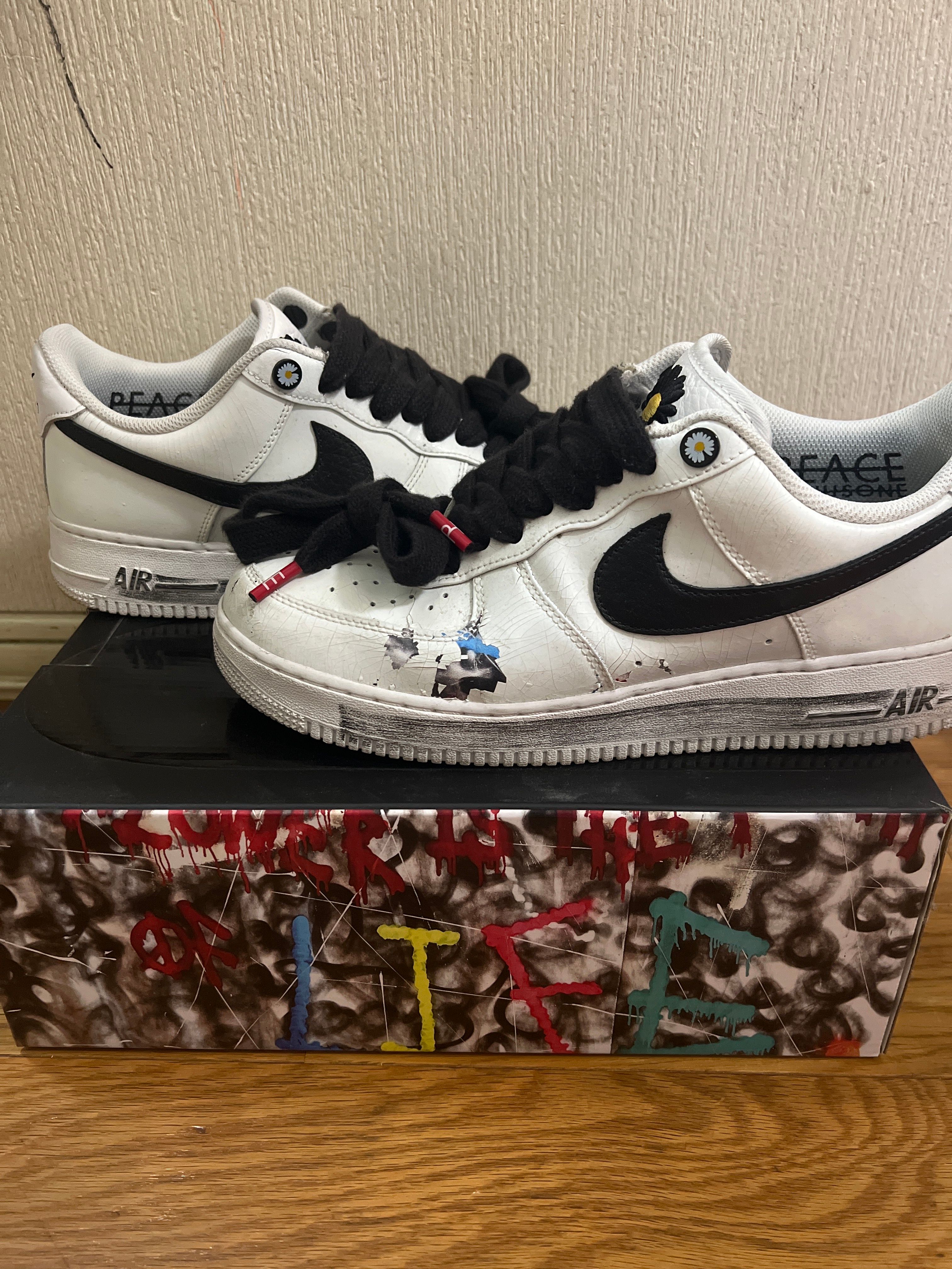PEACEMINUSONE × Nike Air Force 1 Low "Para-noise/White/Black" / G-DRAGON
