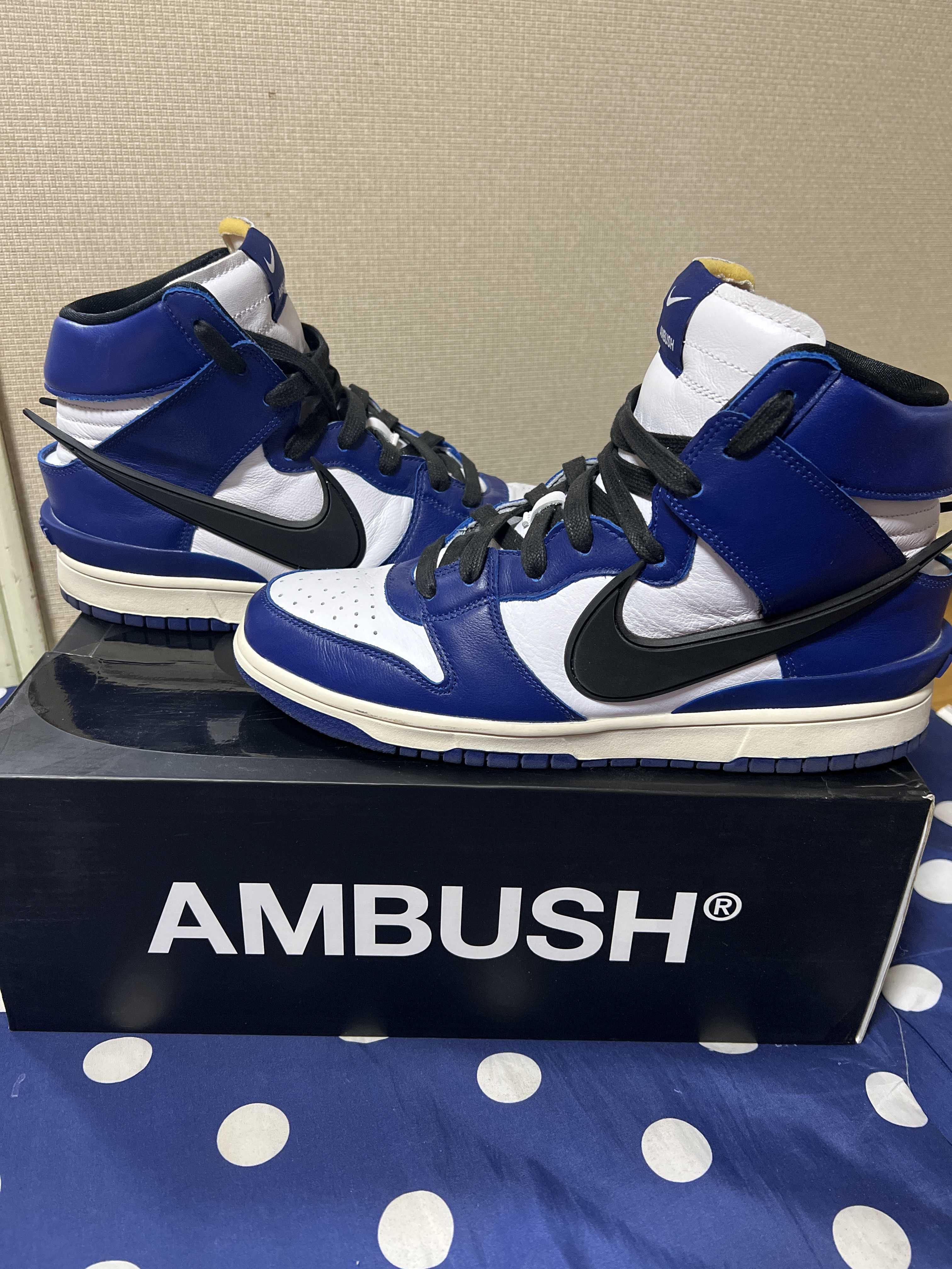 AMBUSH × NIKE DUNK HIGH "DEEP ROYAL"
