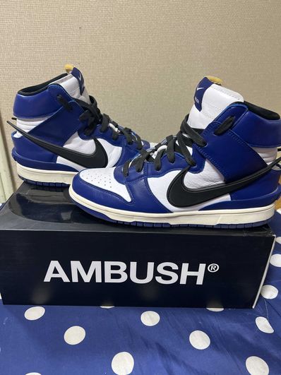 AMBUSH × NIKE DUNK HIGH "DEEP ROYAL"
