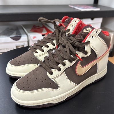 Nike Dunk High Retro SE "Baroque Brown/Coconut Milk/Mystic Red/Sesame"