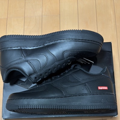 Supreme × Nike Air Force 1 Low "Black"