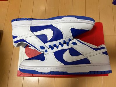 Nike Dunk Low Retro "Racer Blue and White"