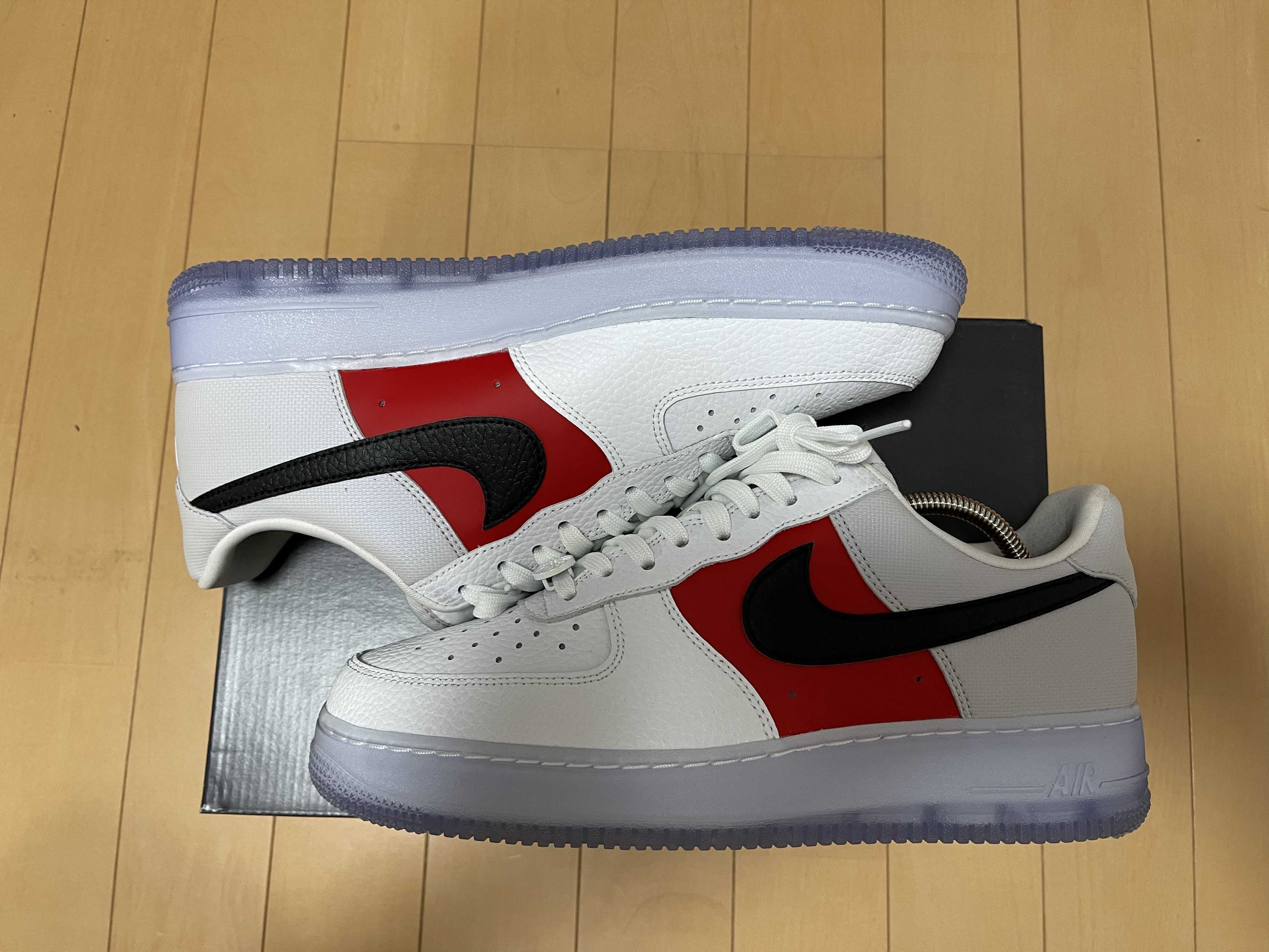 Nike Air Force 1 Low '07 LV8 EMB "White/Red"