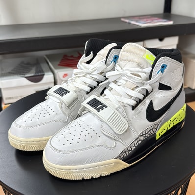 Don C × Nike Jordan Legacy 312 "Black-Volt-Vivid Blue"