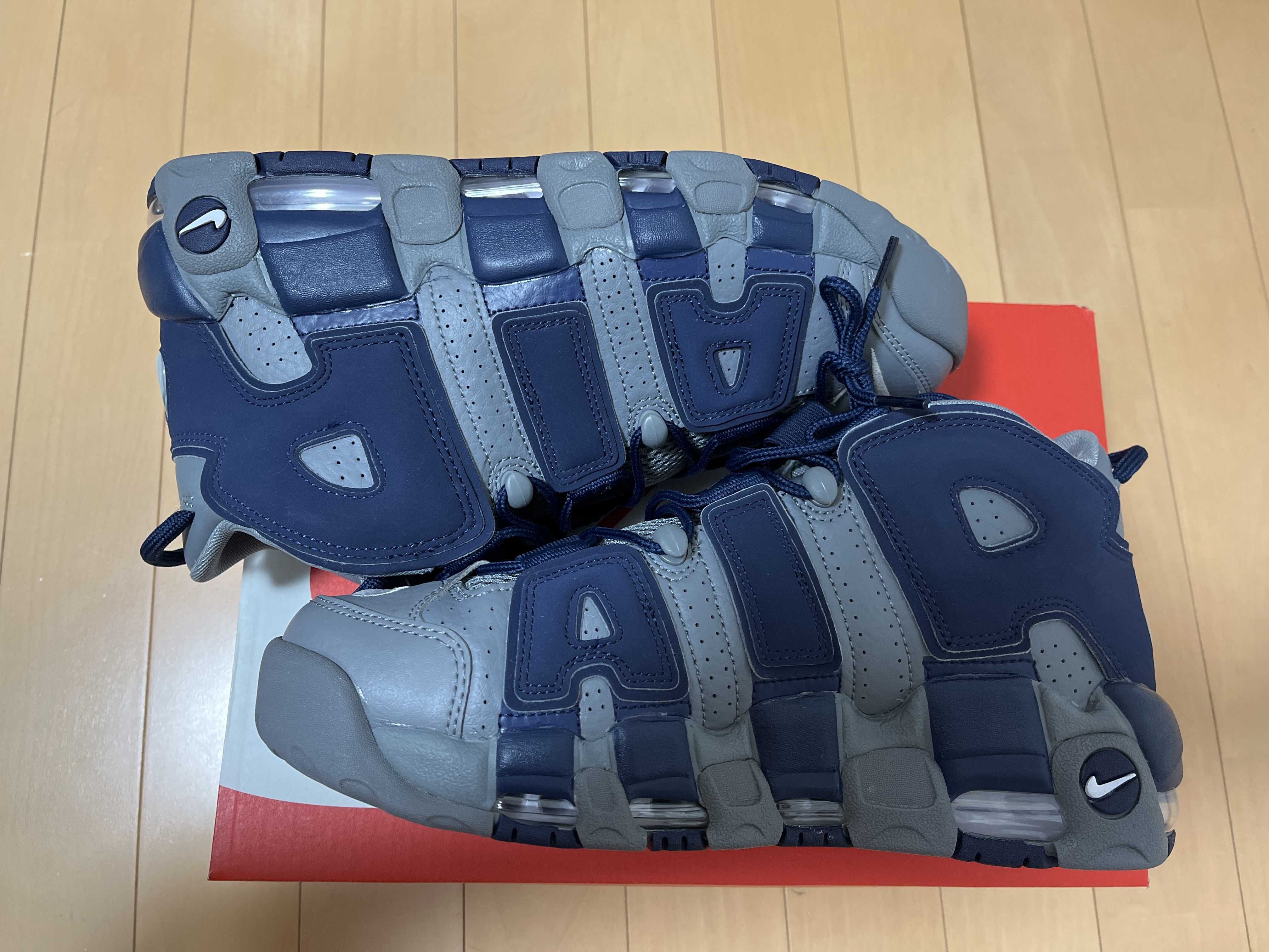 Nike Air More Uptempo '96 "Cool Grey/White/Midnight Navy"