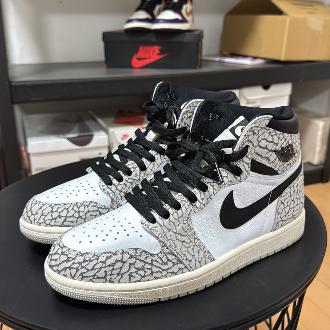 Nike Air Jordan 1 High OG "White Cement/Safari"