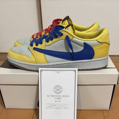 Travis Scott × Nike Women's Air Jordan 1 Retro Low OG "Canary"