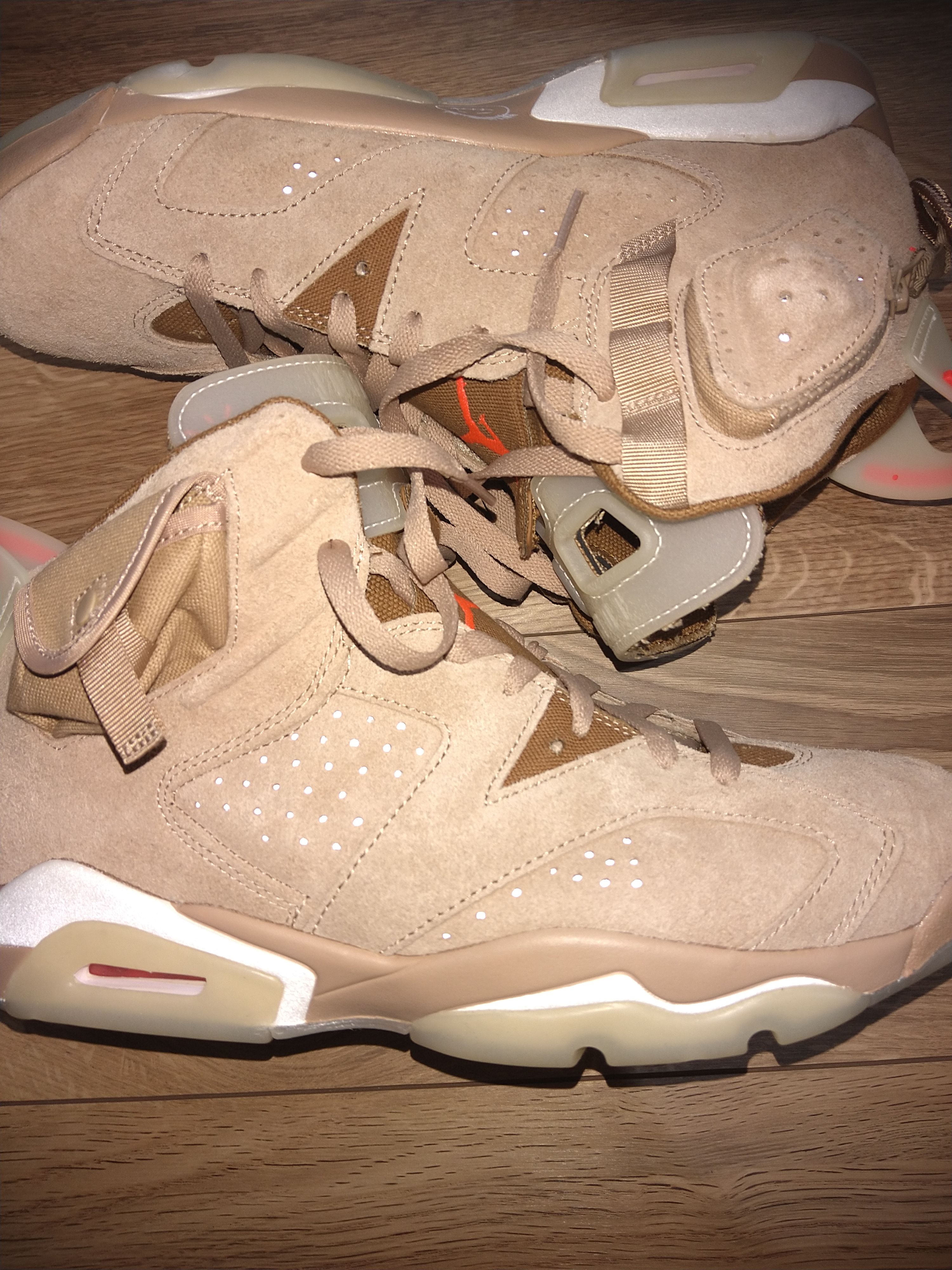 Travis Scott × Nike Air Jordan 6 "British Khaki"