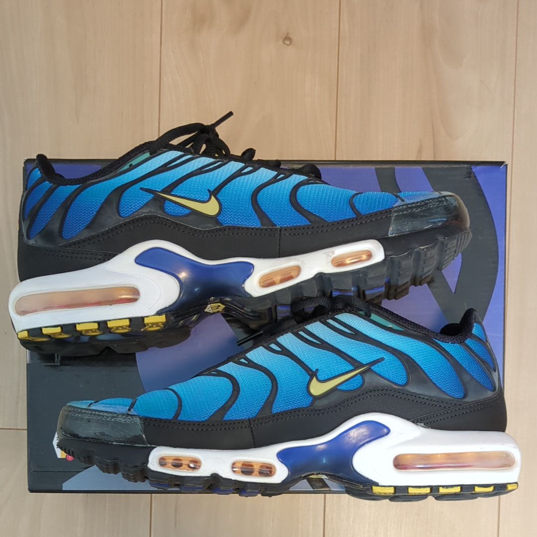Nike Air Max Plus OG "Black/Chamois/Sky Blue"