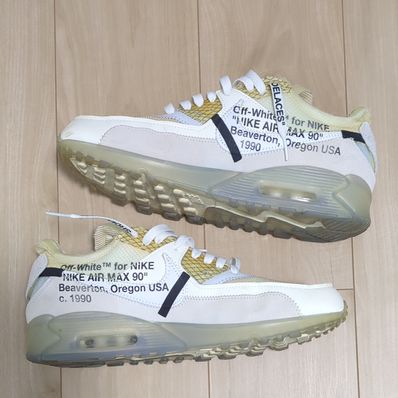 Off-White × Nike Air Max 90 "The 10/Sail"