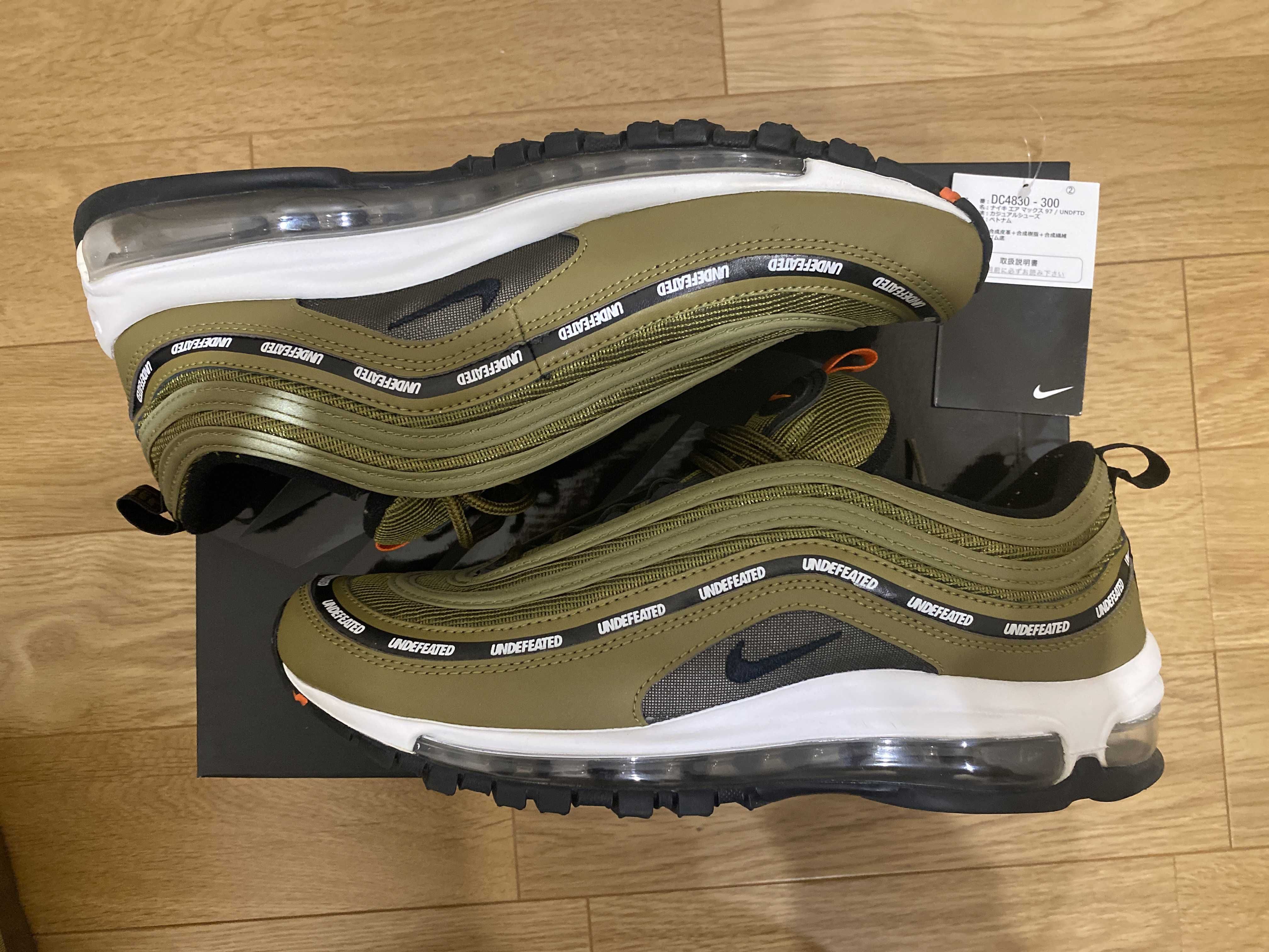 UNDEFEATED × Nike Air Max 97 "Olive"