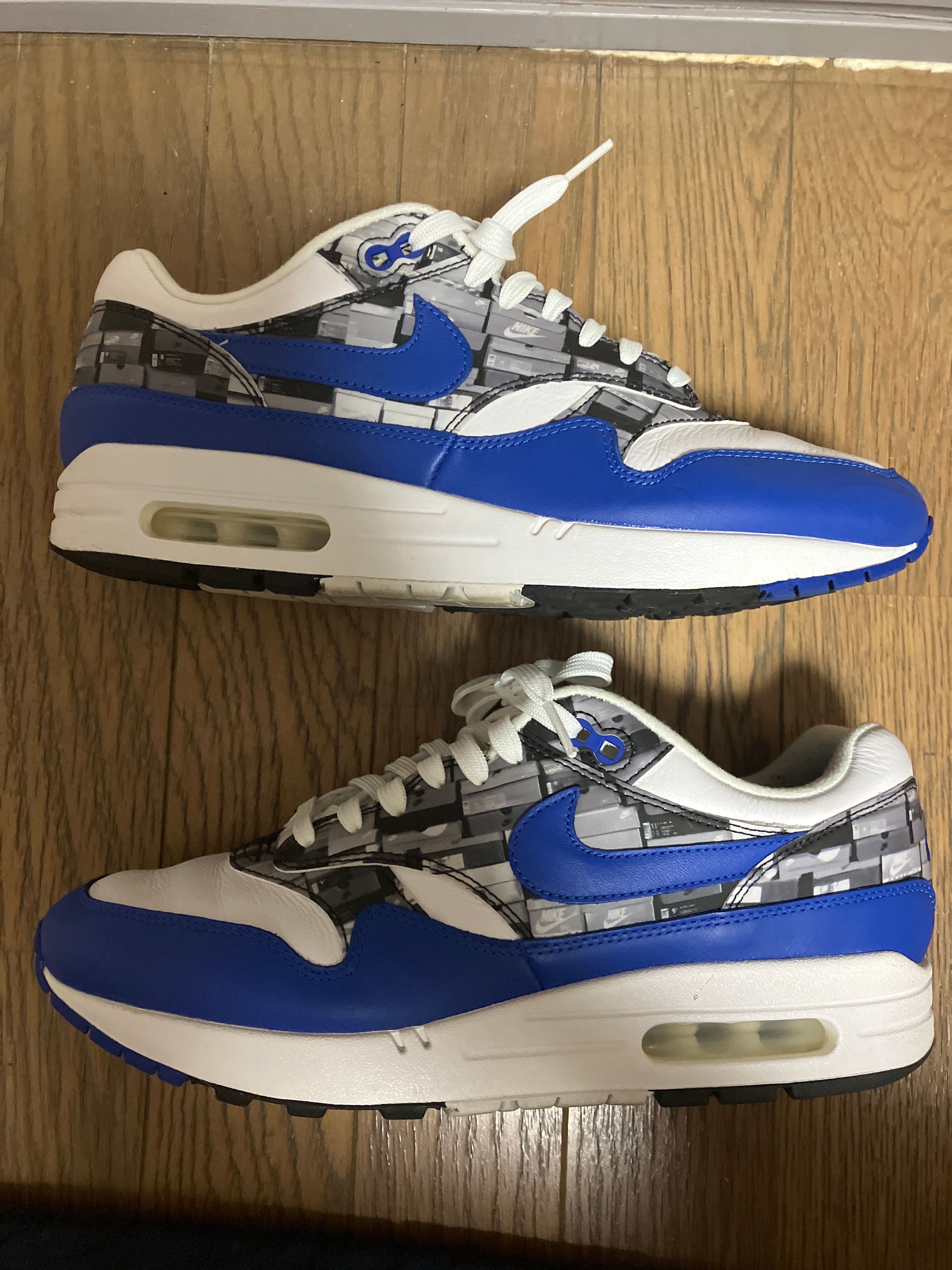 atmos × Nike Air Max 1 Blue "We Love Nike"