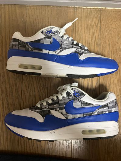 atmos × Nike Air Max 1 Blue "We Love Nike"