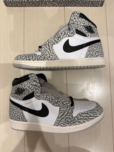 Nike Air Jordan 1 High OG "White Cement/Safari"