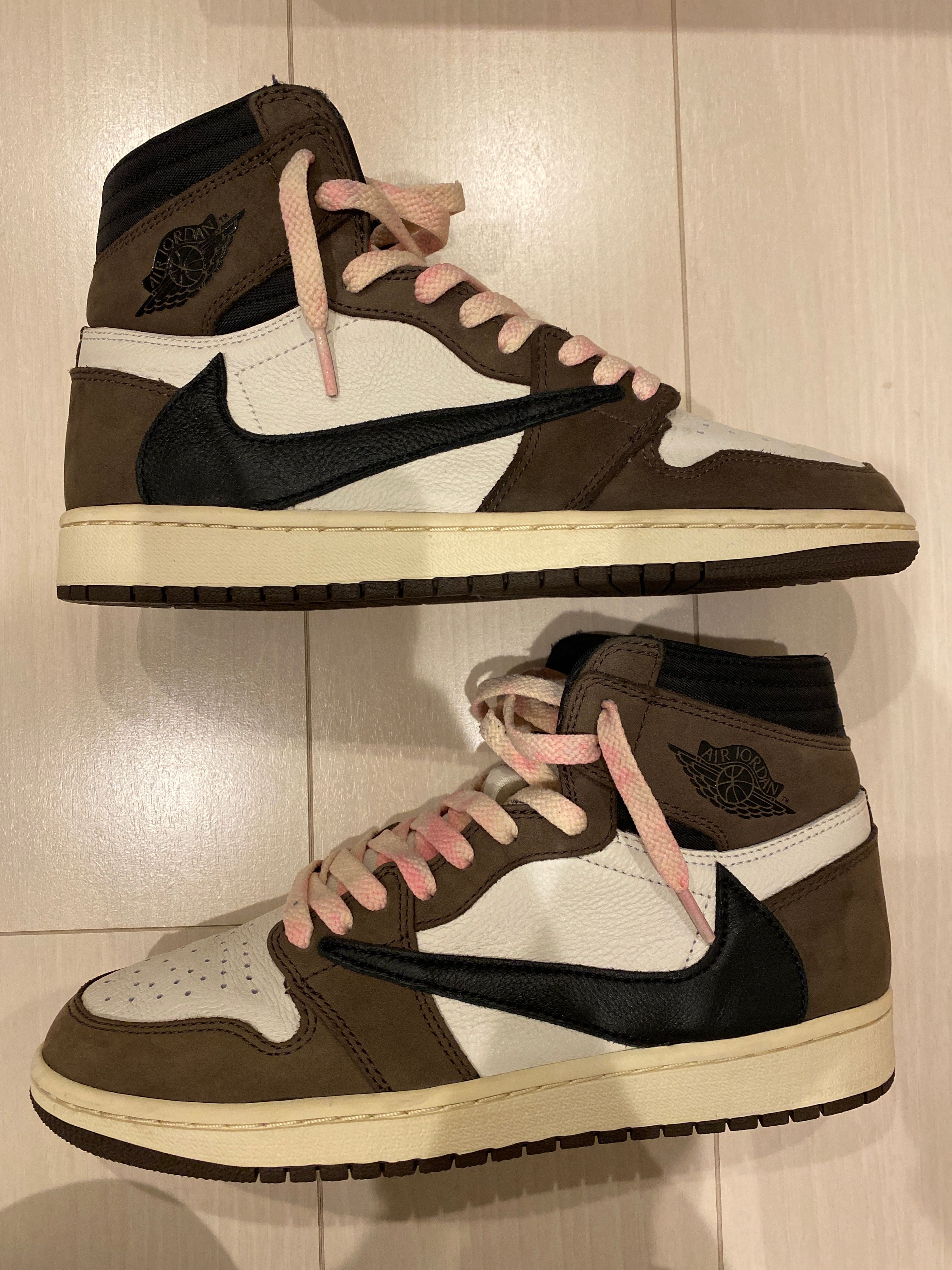 Travis Scott × Nike Air Jordan 1 Retro High OG TS SP "Sail/Dark Mocha"