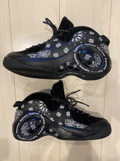 Supreme × Nike Air Zoom Flight 95 SP "Black/White"