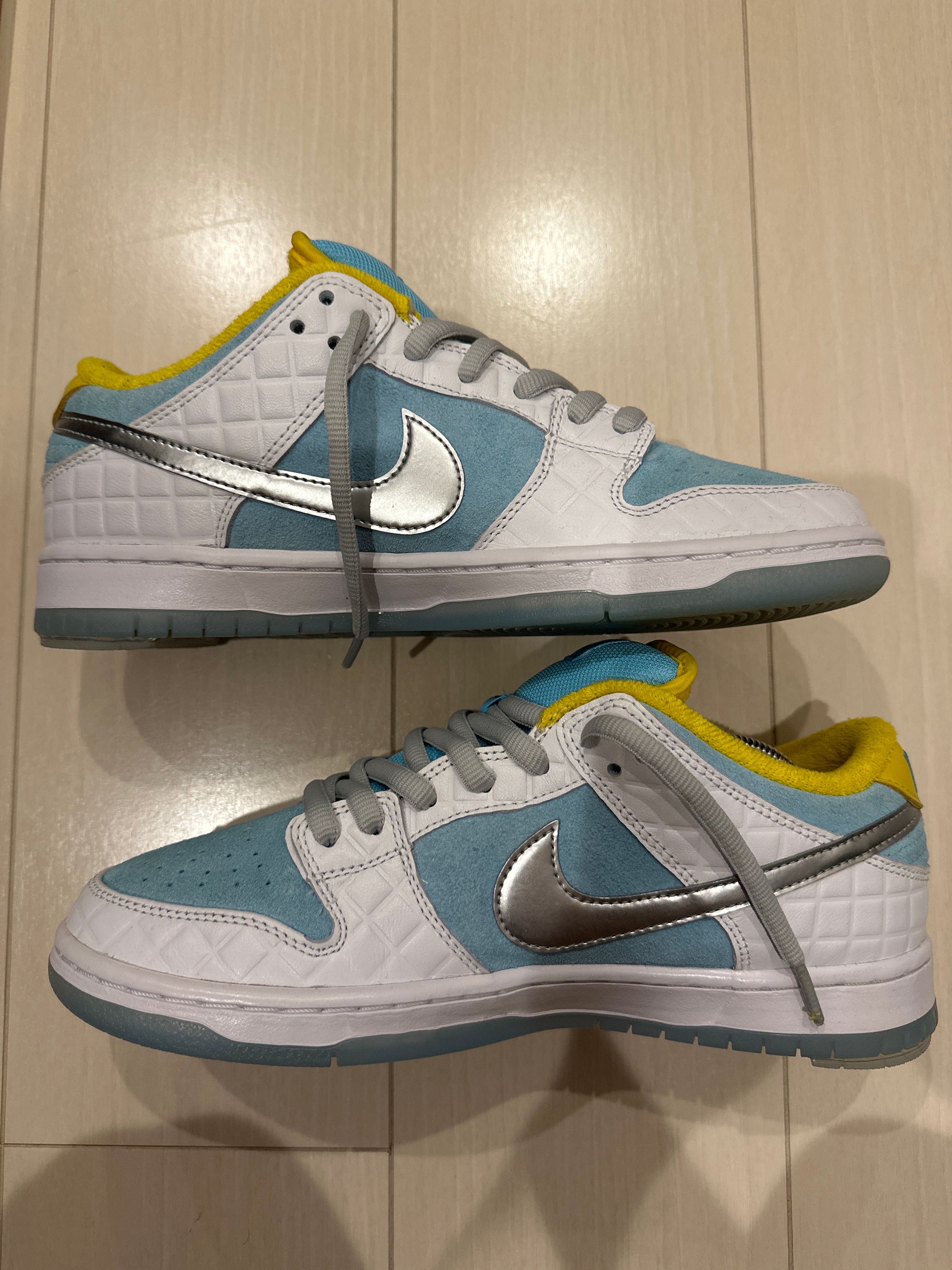 FTC × Nike SB Dunk Low "White/Blue"