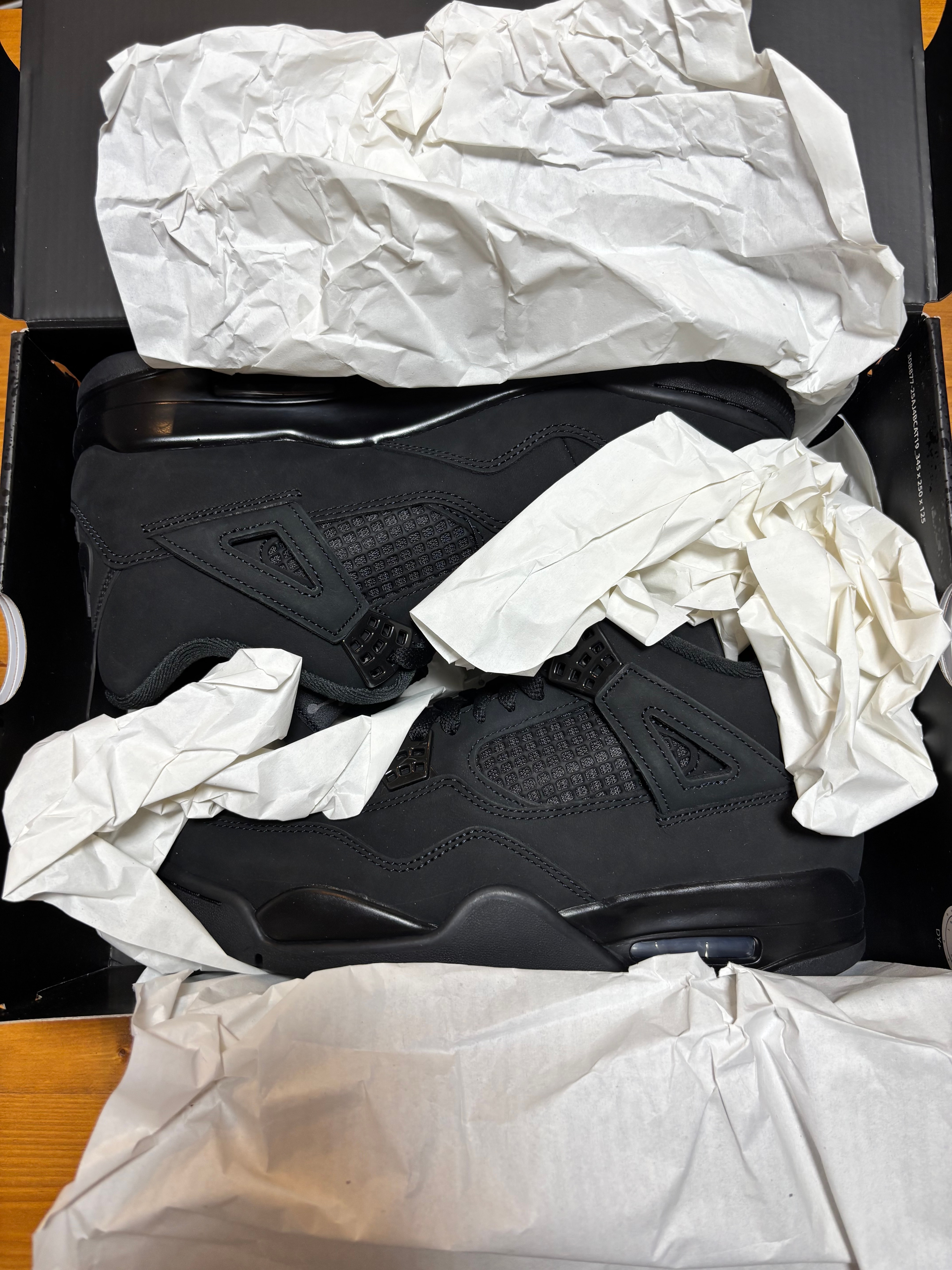 Nike Air Jordan 4 Retro OG "Black Cat" (2025)