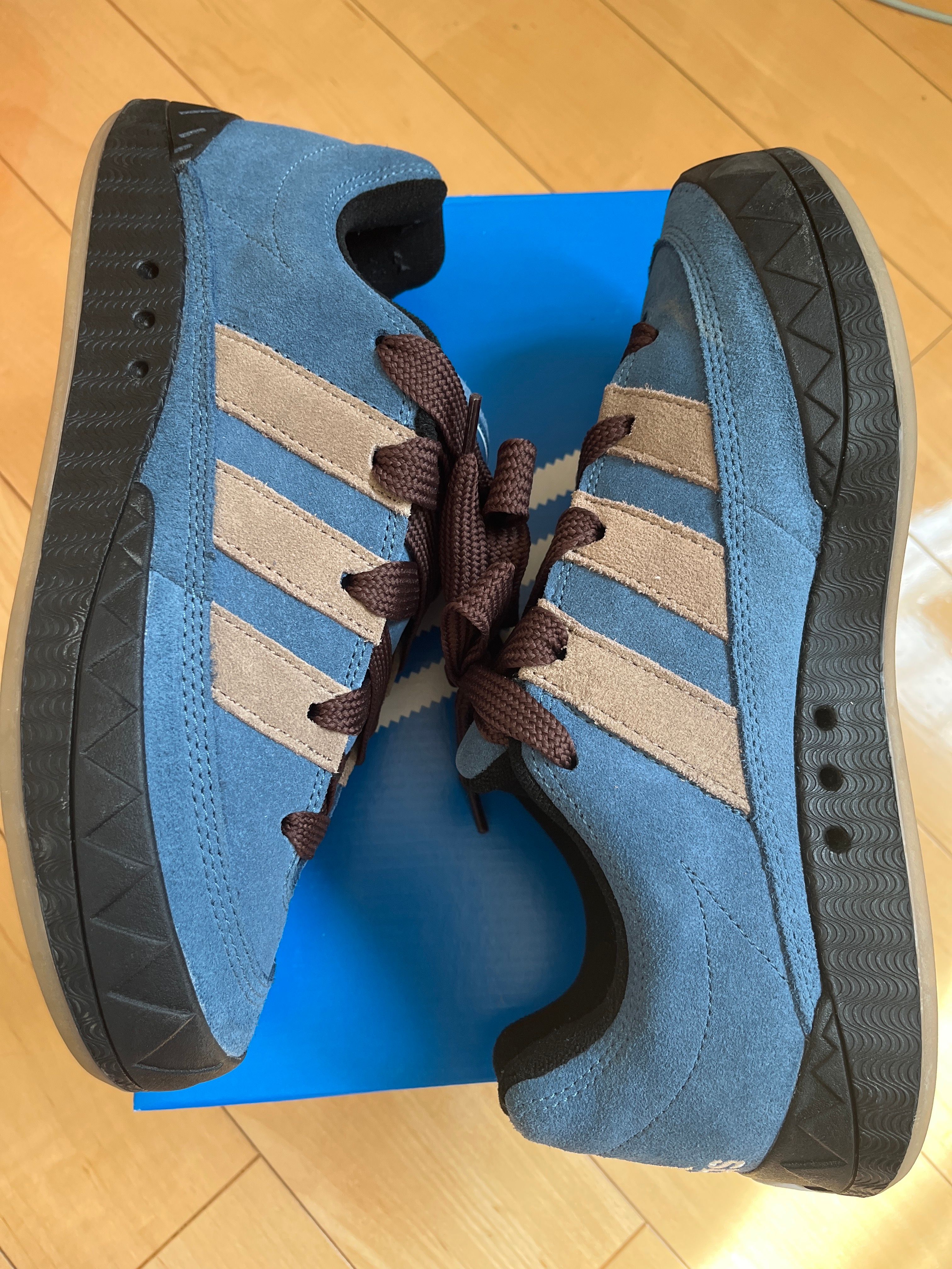 adidas Adimatic "Altered Blue/Khaki Brown/Crystal White"