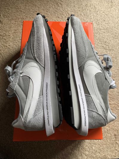 Fragment × sacai × Nike LD Waffle "Light Smoke Grey"