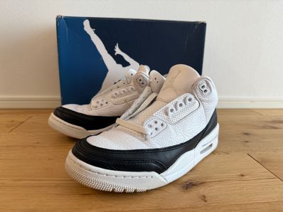 Fragment × Nike Air Jordan 3 "White/Black"