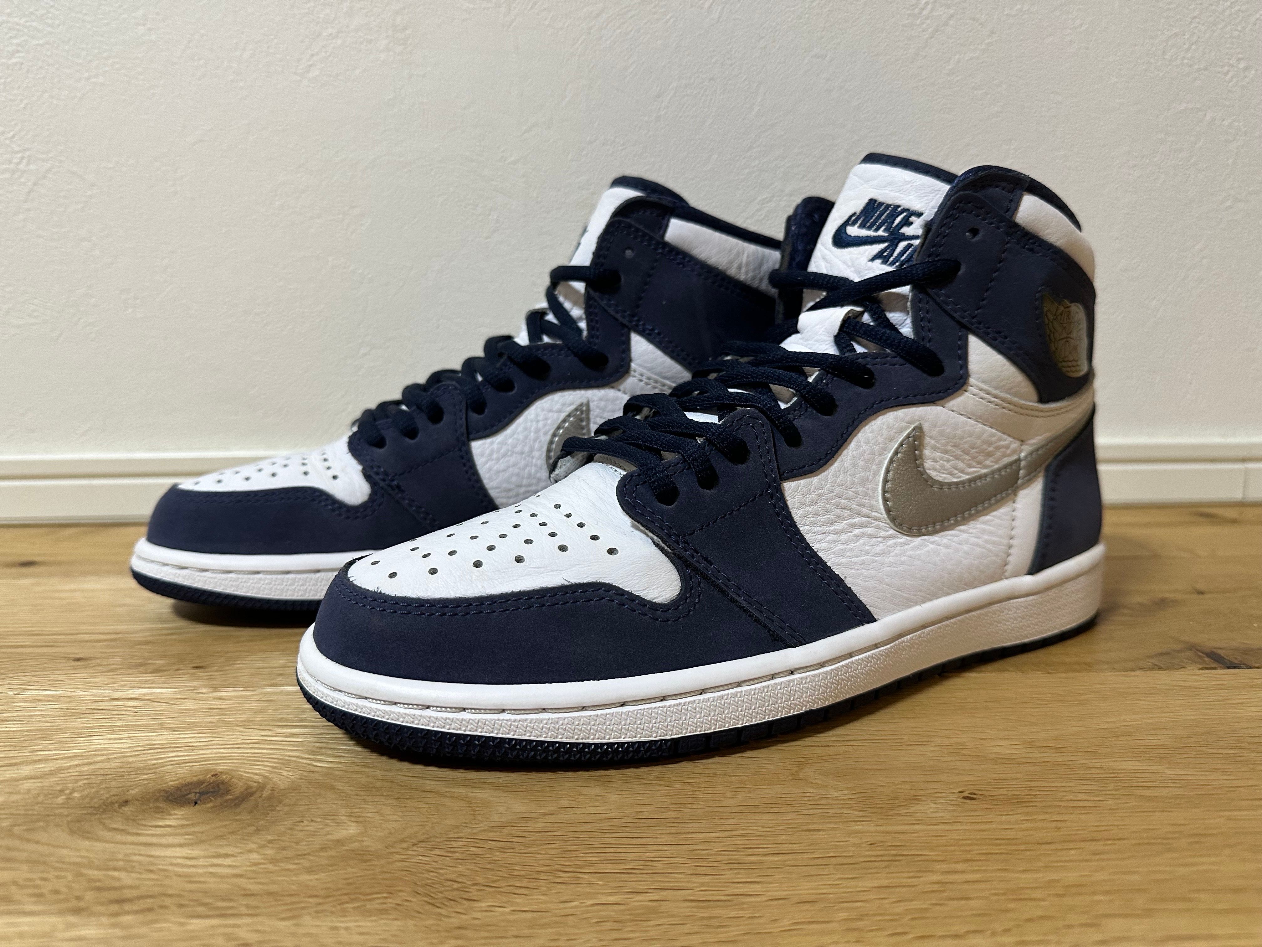 Nike Air Jordan 1 High OG CO.JP "White/Midnight Navy" (2020)(ブリーフケースなし)