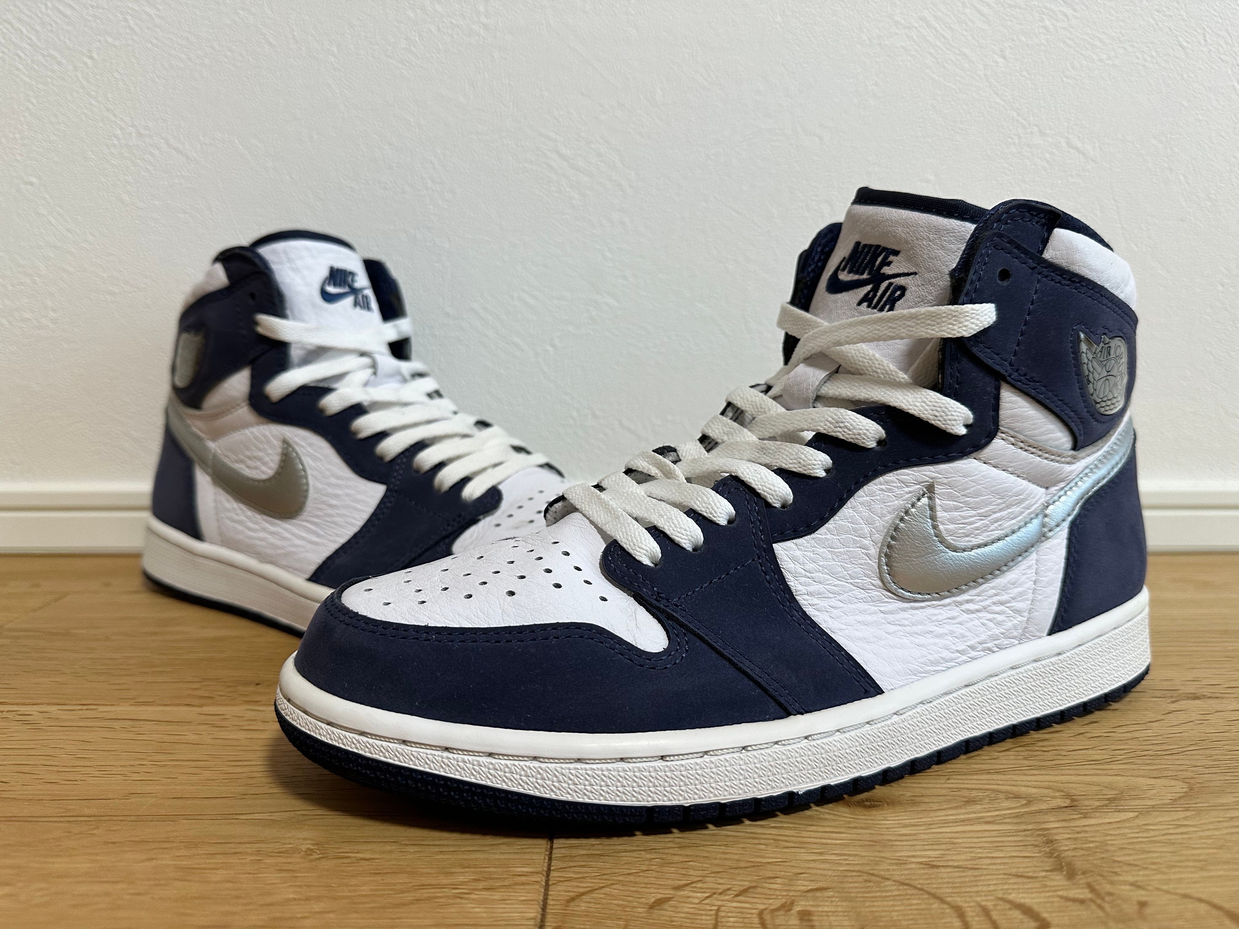 Nike Air Jordan 1 High OG CO.JP "White/Midnight Navy" (2020)(ブリーフケースなし)