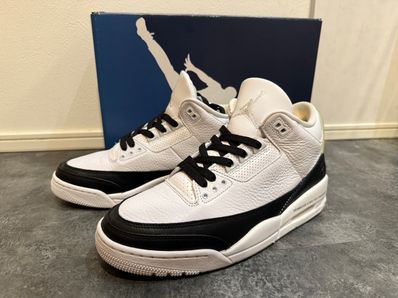 Fragment × Nike Air Jordan 3 "White/Black"
