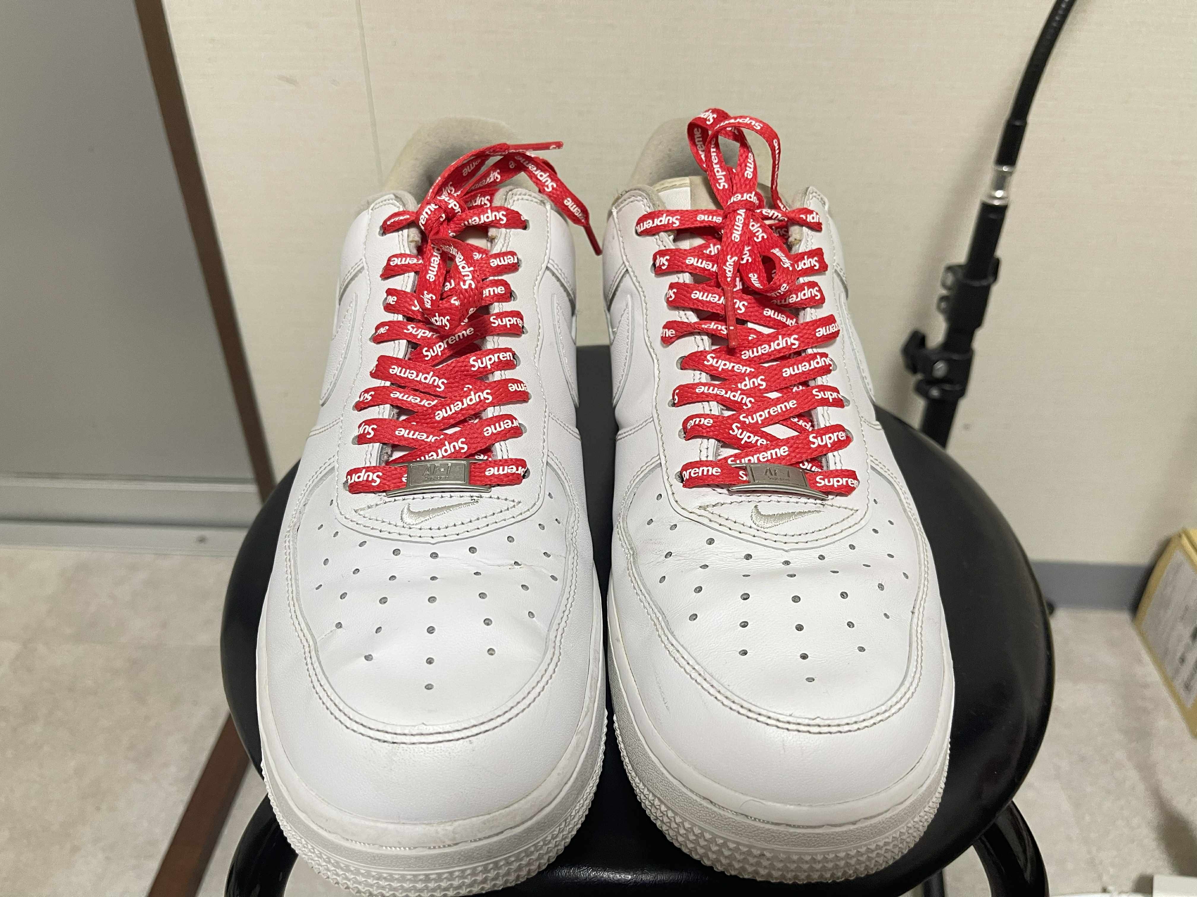 Supreme × Nike Air Force 1 Low "White"