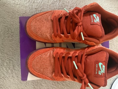 Nike SB Dunk Low Pro PRM "Mystic Red and Rosewood"