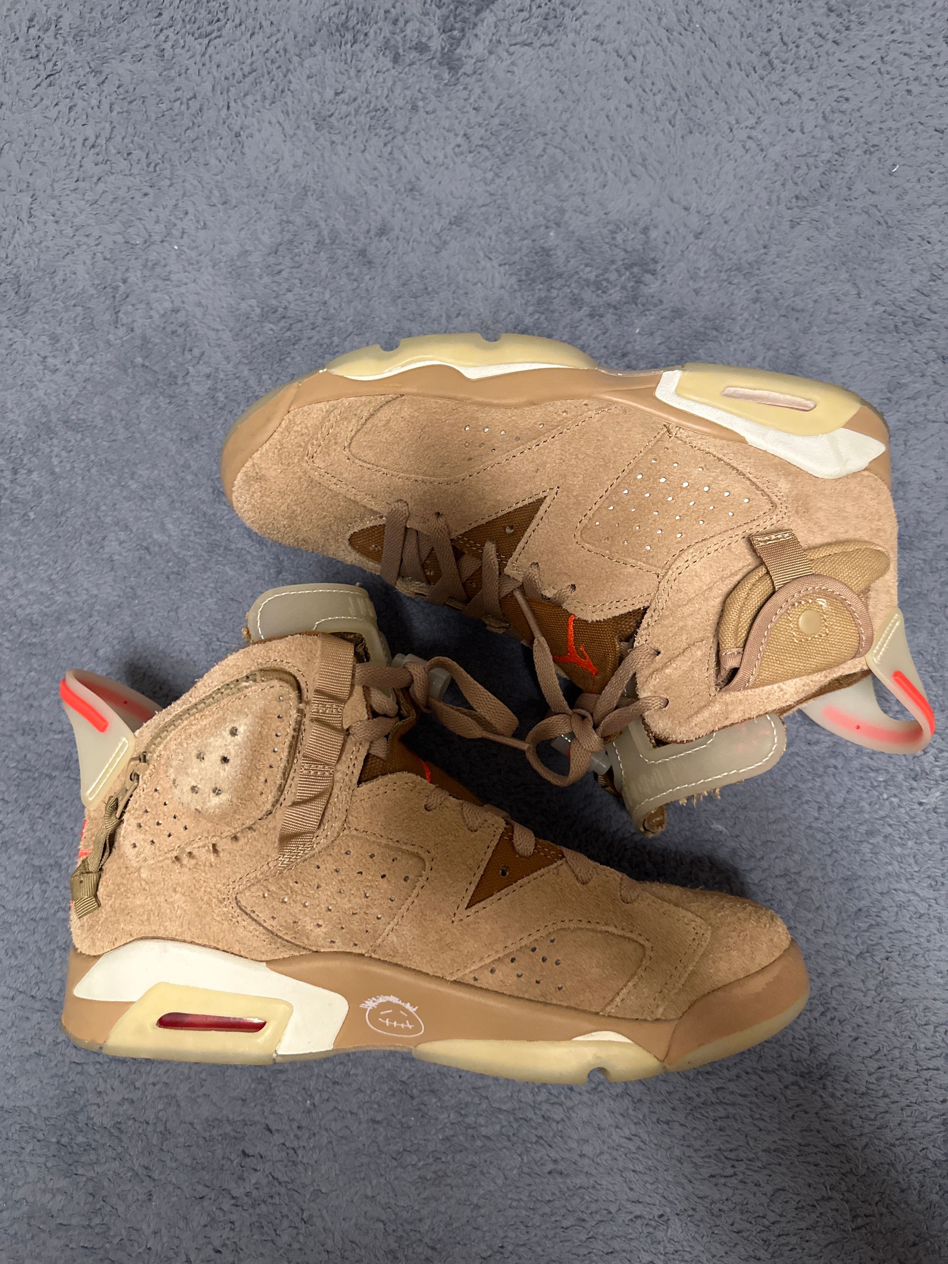 Travis Scott × Nike Air Jordan 6 "British Khaki"