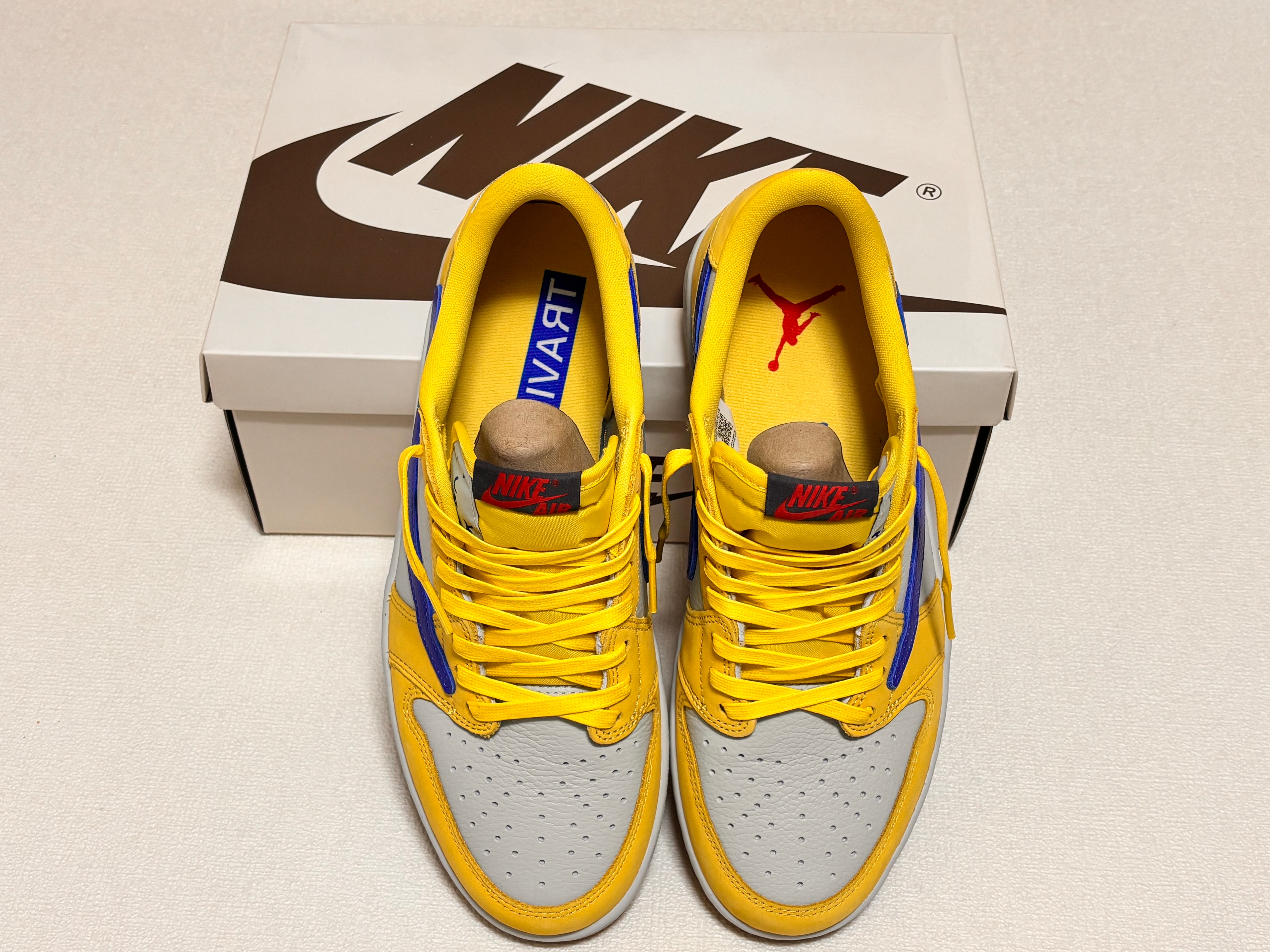 Travis Scott × Nike Women's Air Jordan 1 Retro Low OG "Canary"