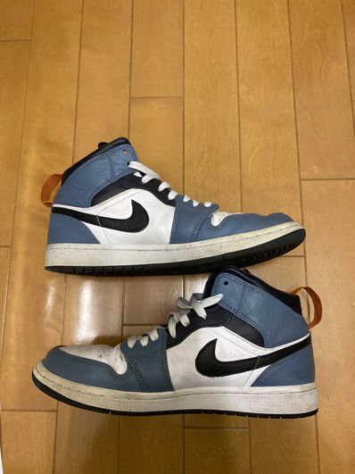FACETASM × Nike Air Jordan 1 Mid "White/Navy"