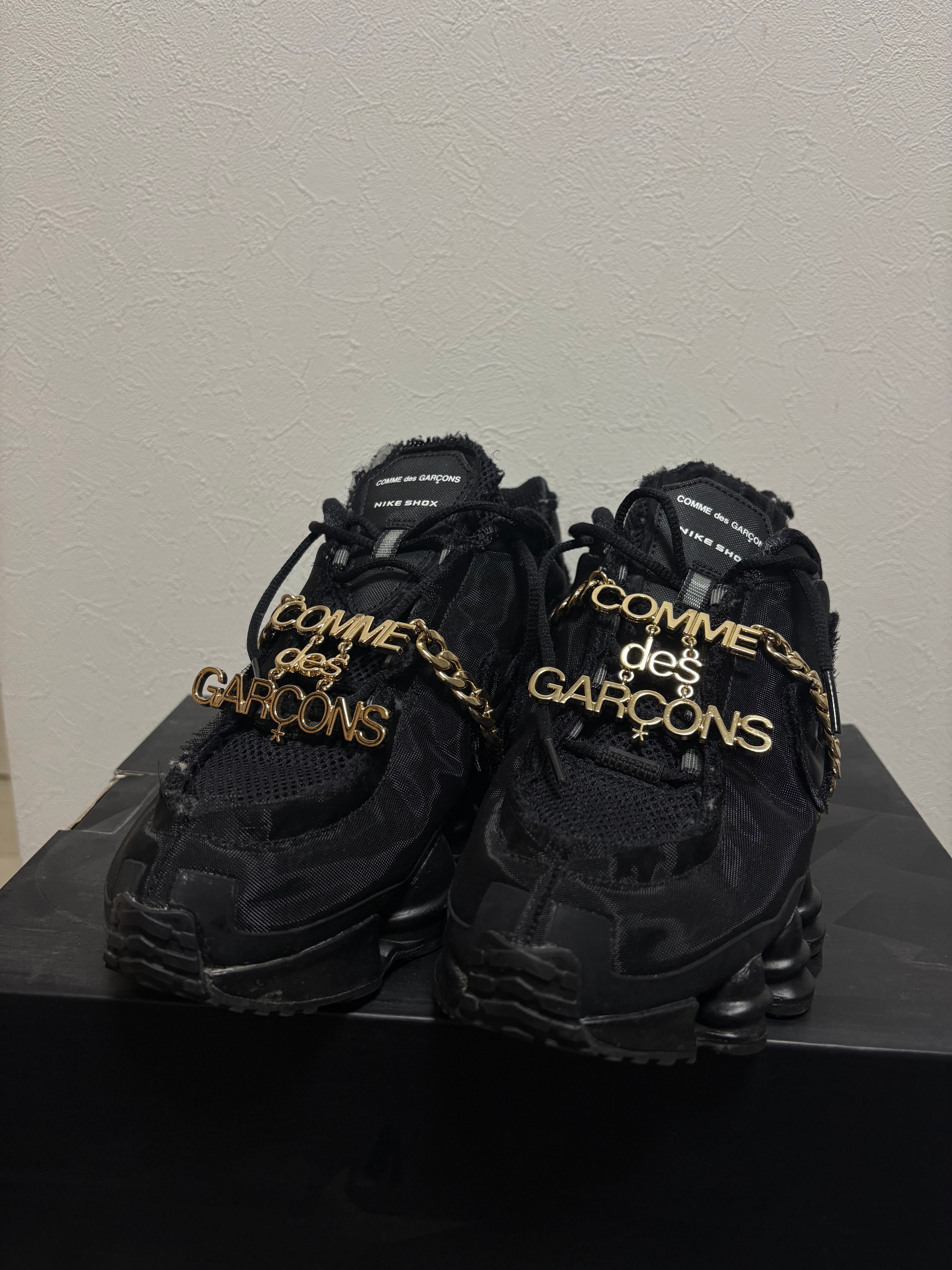 COMME des GARCONS × Nike Women's Shox TL "Black"