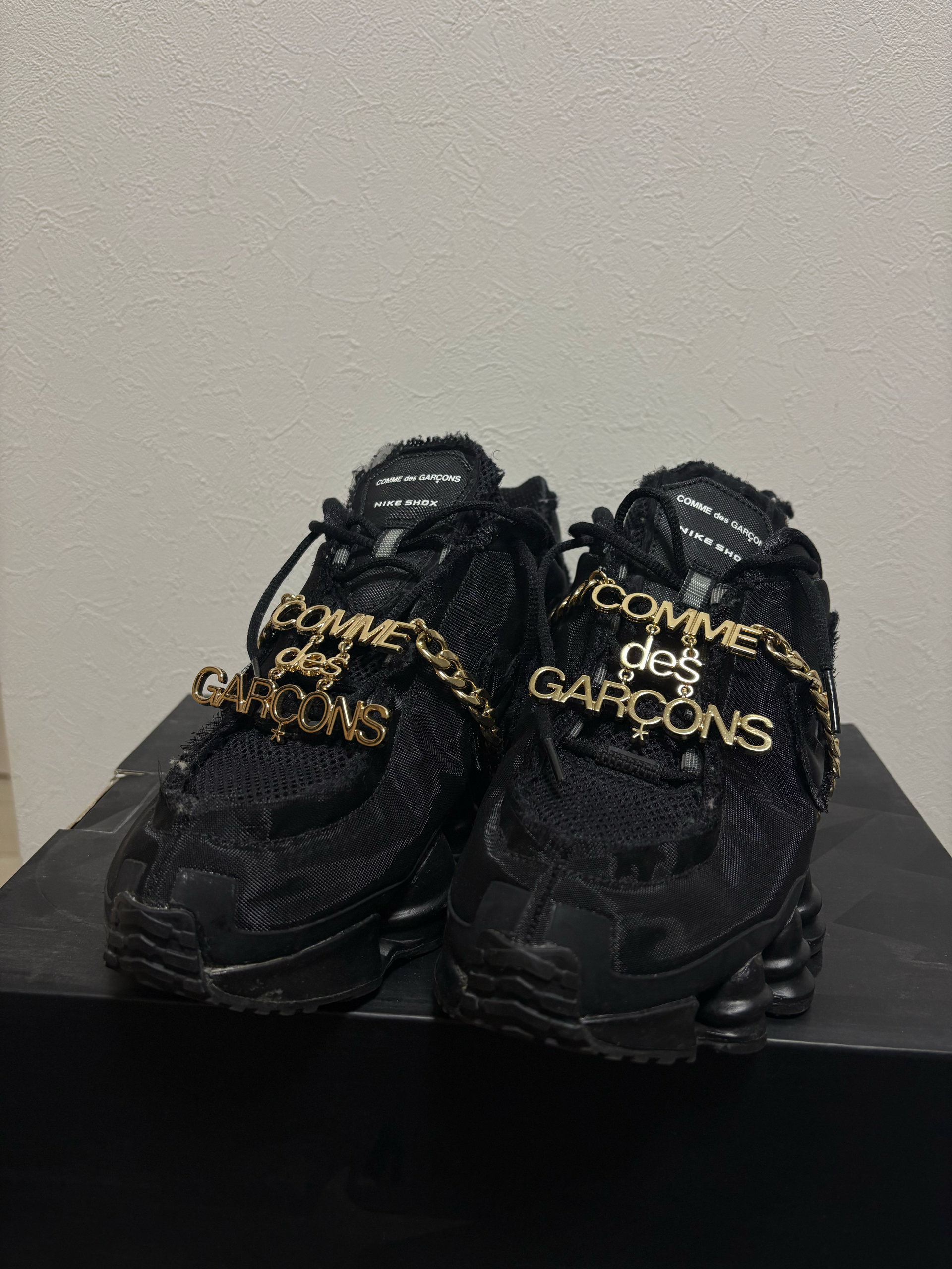 COMME des GARCONS × Nike Women's Shox TL "Black"