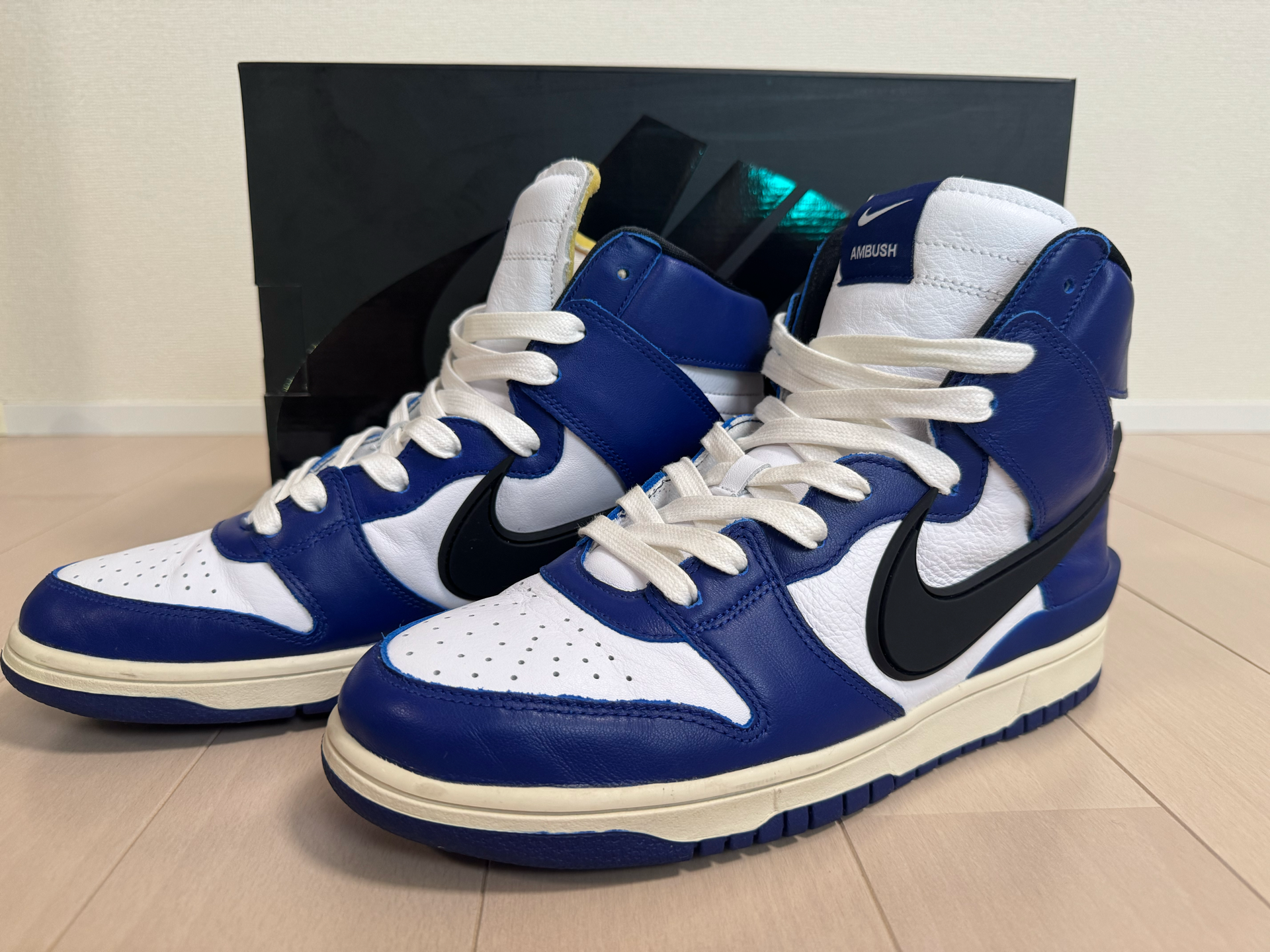 Ambush × Nike Dunk High "Deep Royal"
