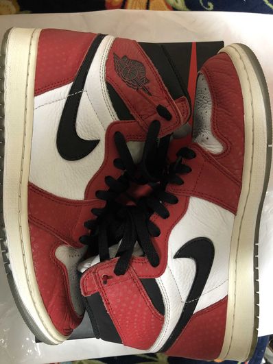 Spiderman × Nike Air Jordan 1 Origin Story "Gym Red/White/Photo Blue/Black"