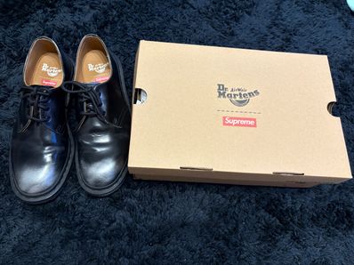 Supreme × Dr.Martens 1461 3 Eye Shoe "Black"