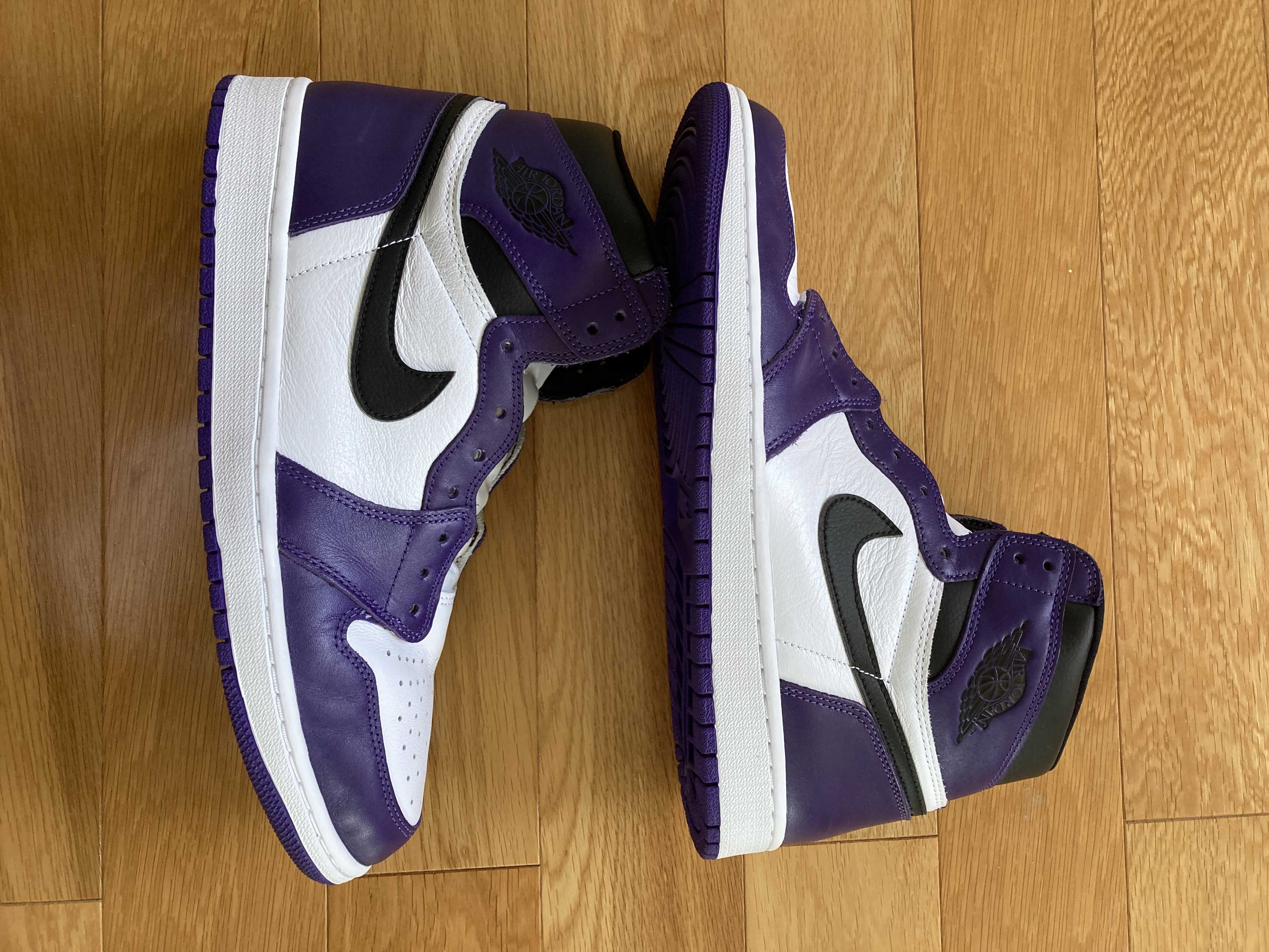 Nike Air Jordan 1 Retro High OG "Court Purple White/Black" (2020)