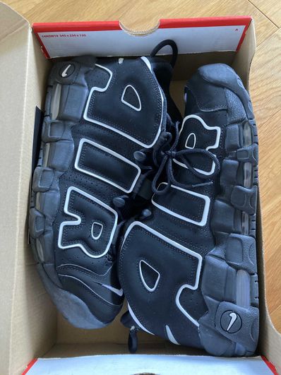 Nike Air More Uptempo "Black/White"(2020)