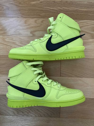 AMBUSH × NIKE DUNK HIGH "FLASH LIME"