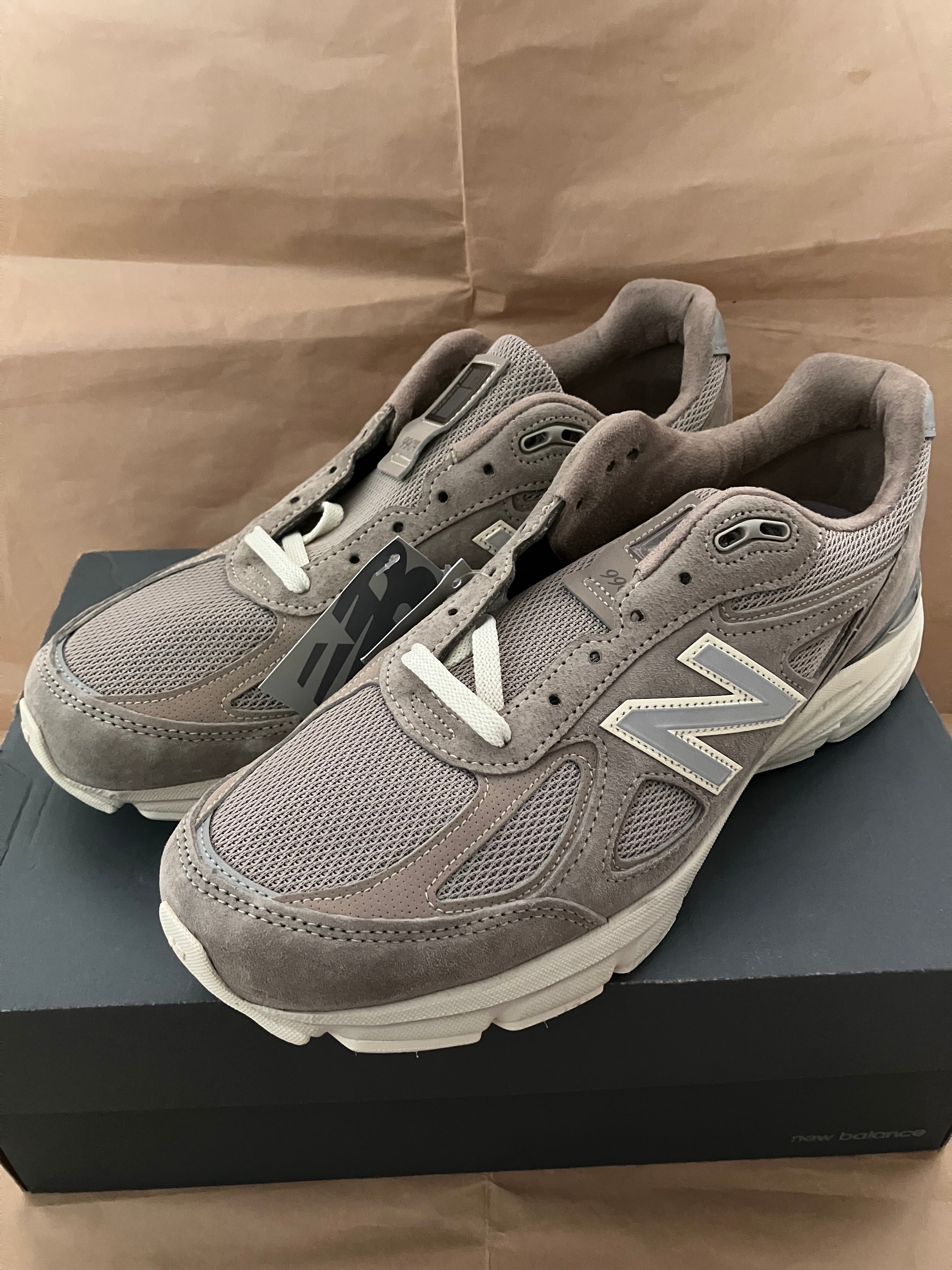 KITH × New Balance 990V4 "Moonrock"