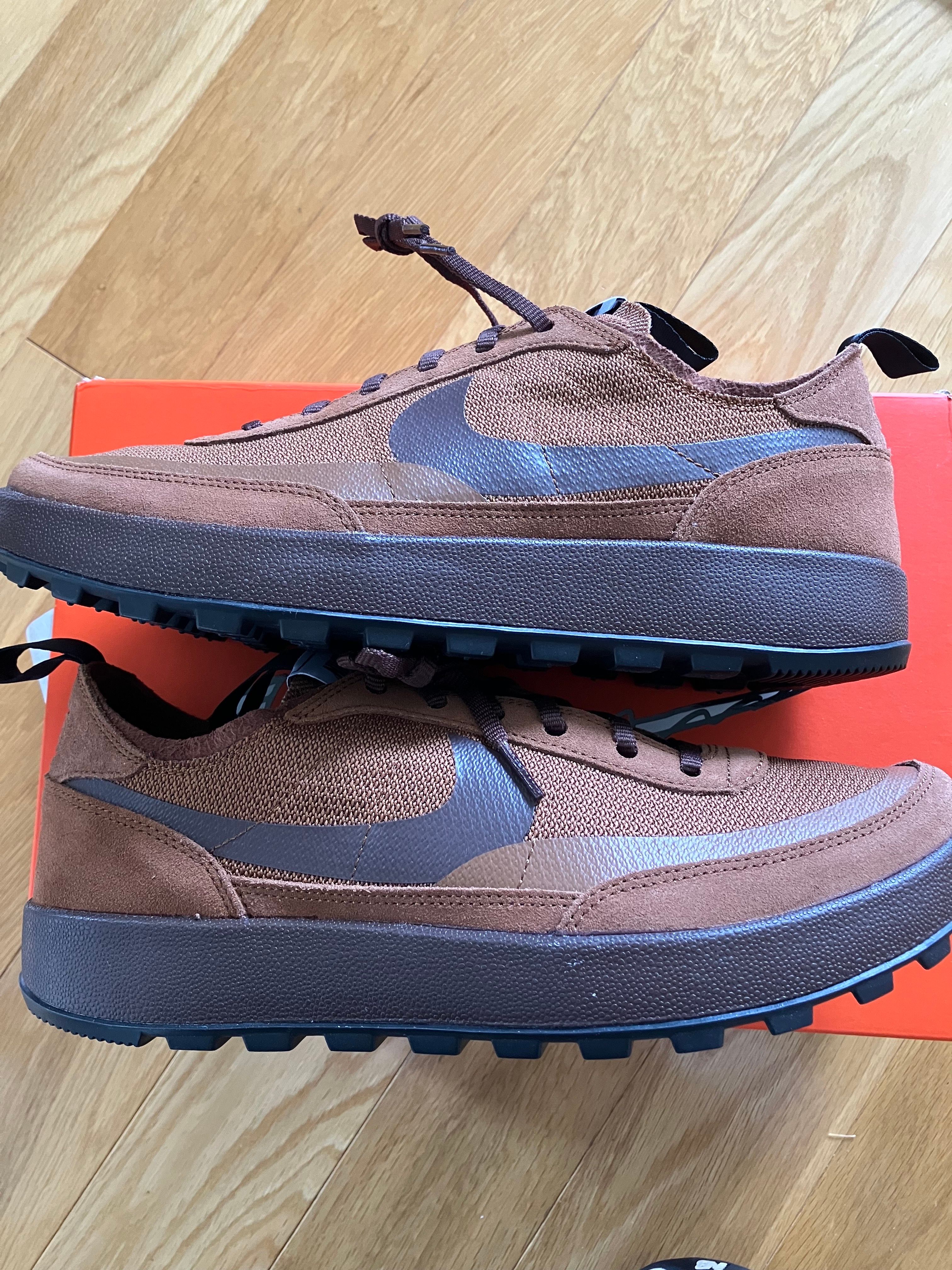 Tom Sachs × NikeCraft Women's General Purpose Shoe "Brown"