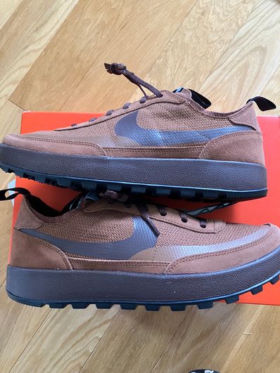 Tom Sachs × NikeCraft Women's General Purpose Shoe "Brown"