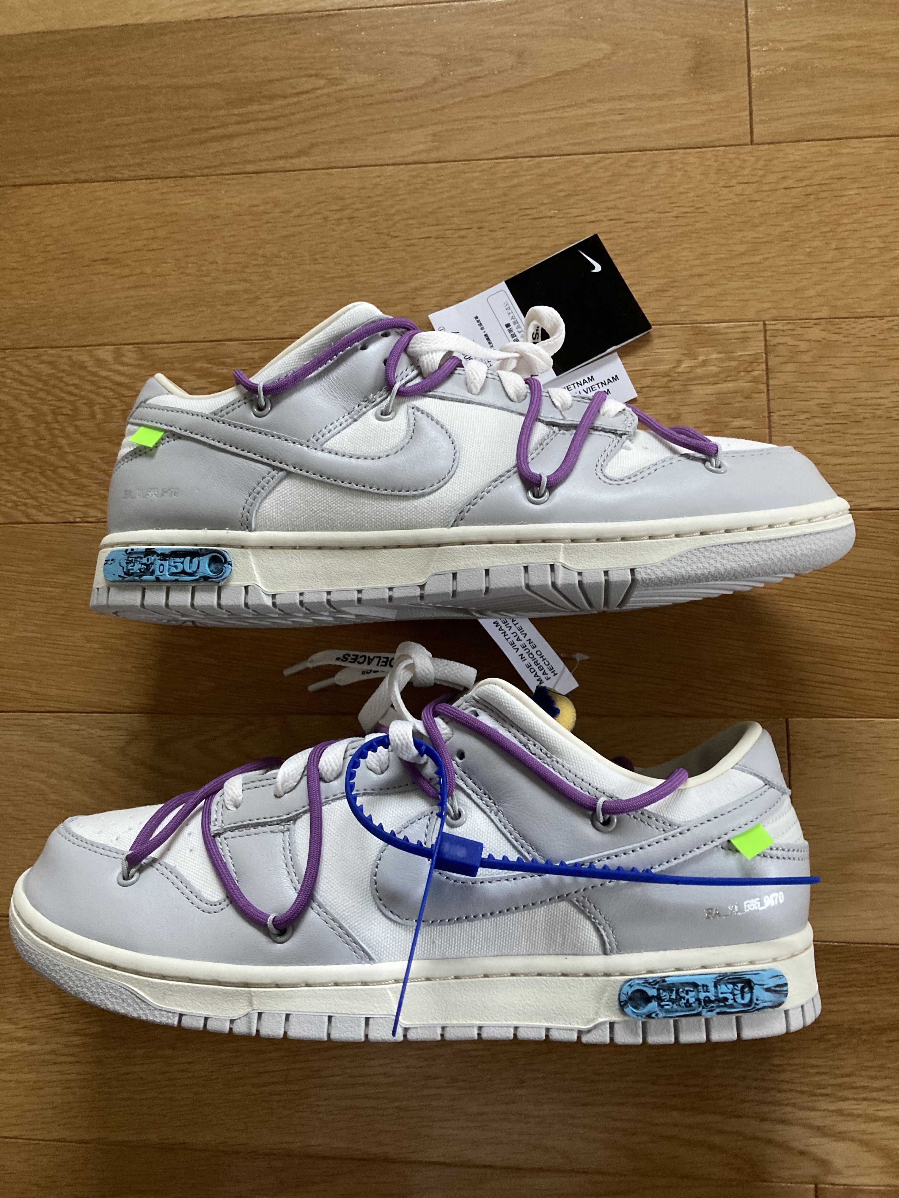 Off-White × Nike Dunk Low 1 of 50 "Lot.48" 