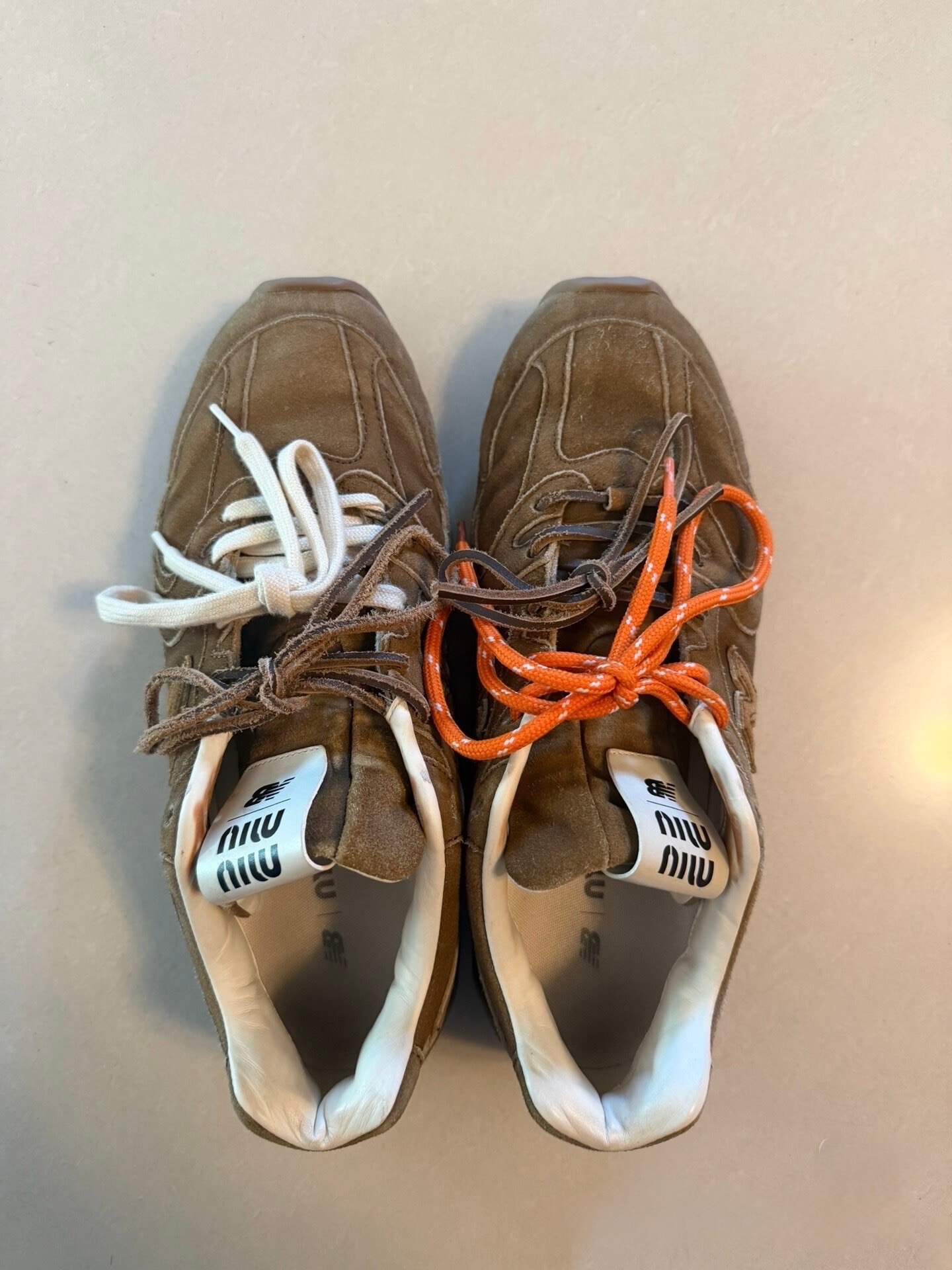 Miu Miu × New Balance Women's 530 SL "Brown"