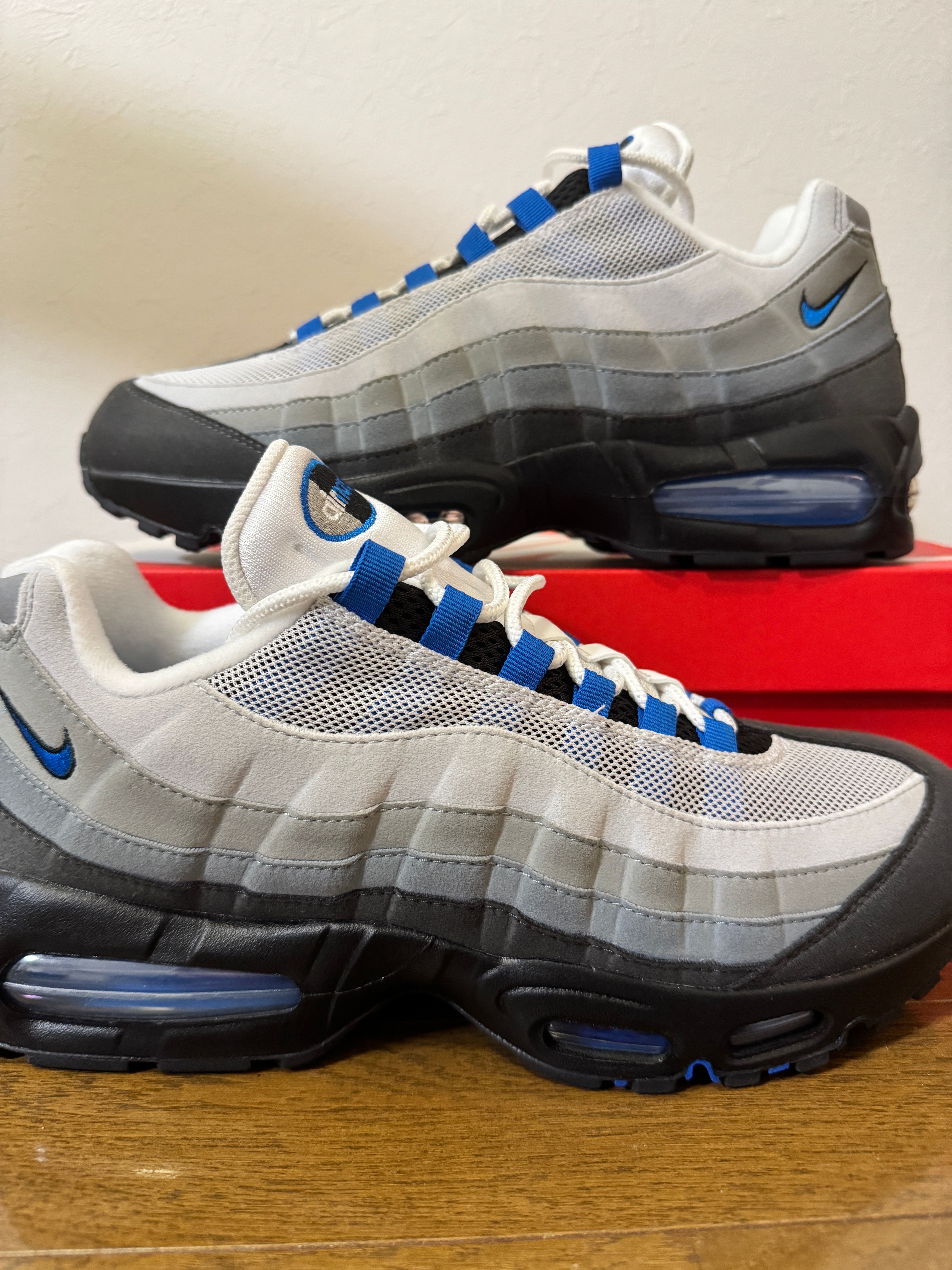 Nike Air Max 95 OG Big Bubble "Cool Grey/Blue Spark"