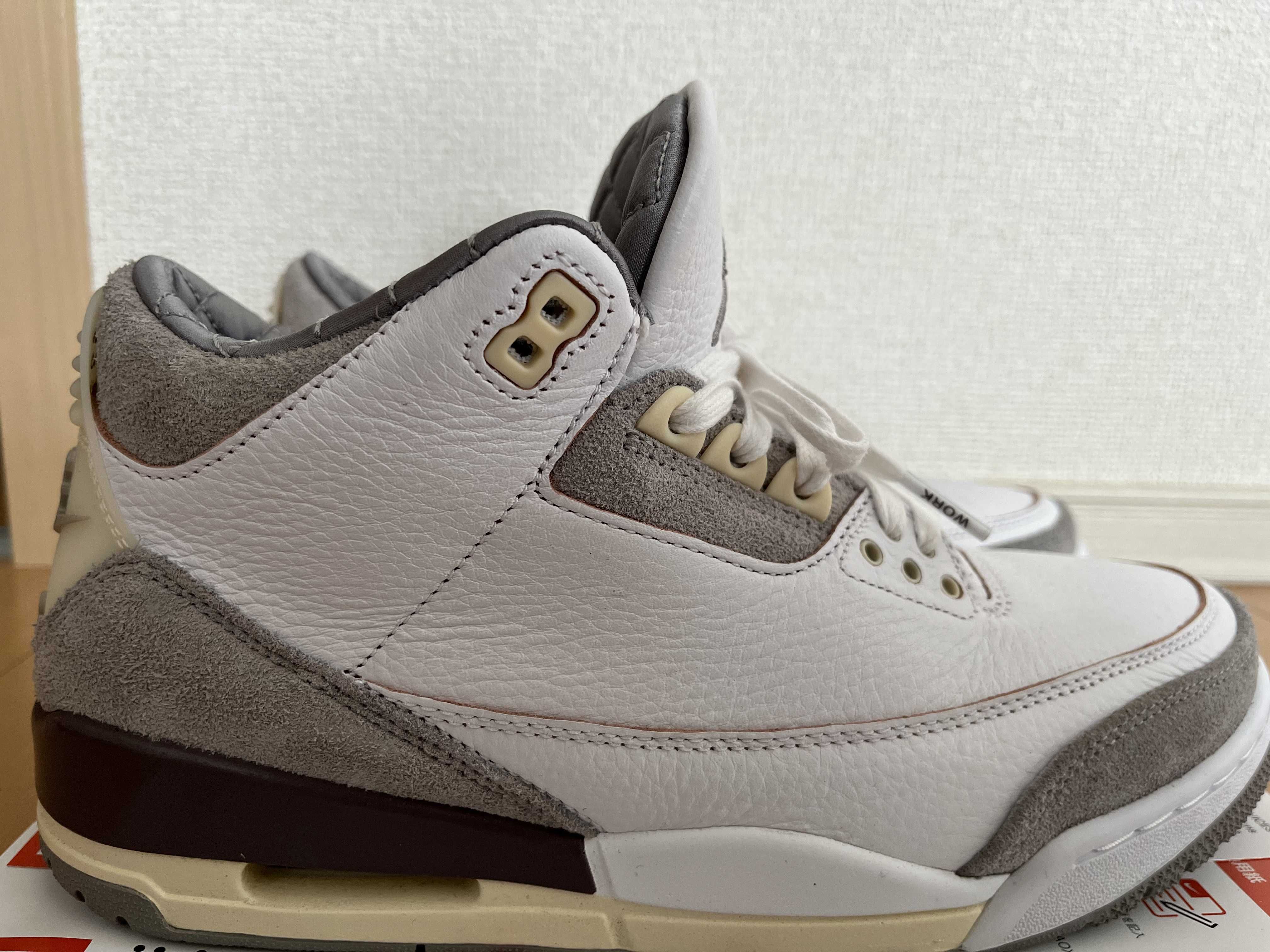 A Ma Maniere × Nike Women's Air Jordan 3 Retro SP "White/Medium Grey Violet Ore"